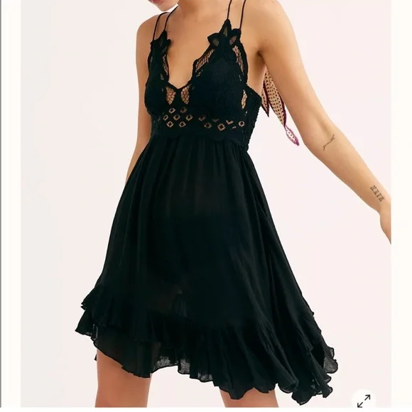 Free People | Dresses | Free People Adella Halter Slip Dress | Poshmark